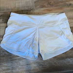 White Lululemon Shorts Size 6